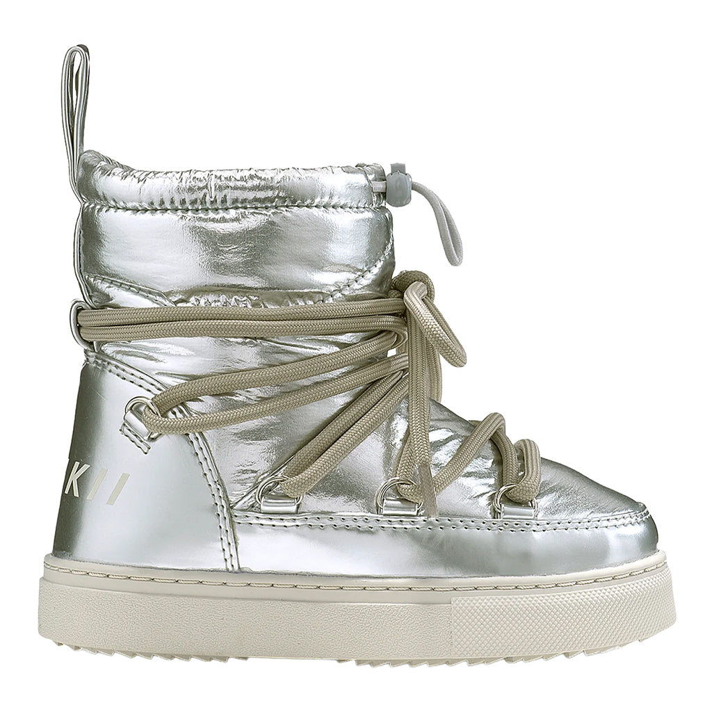 Inuikii Child Mountain Metallic Boots Silver