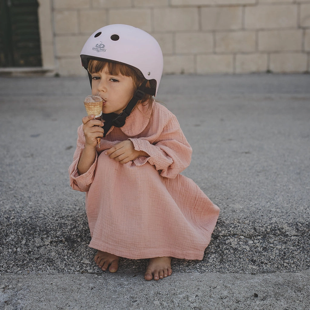 Kinderfeets Lil 8 Helmet Rose Pink Matte