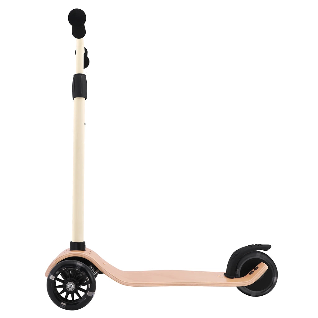 Kinderfeets Kinderscooter Cream With LED Light Up Wheels