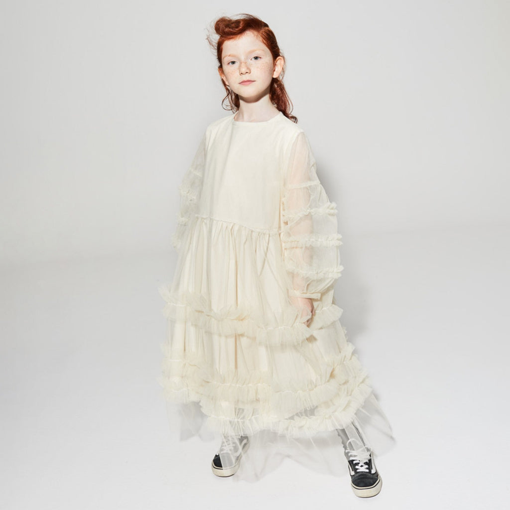 Little Creative Factory Child Gothic Dress Cream