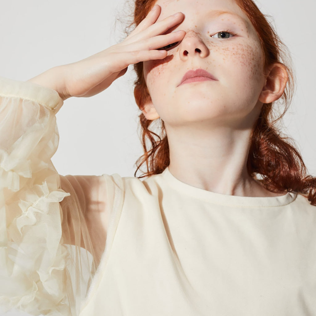 Little Creative Factory Child Gothic Dress Cream