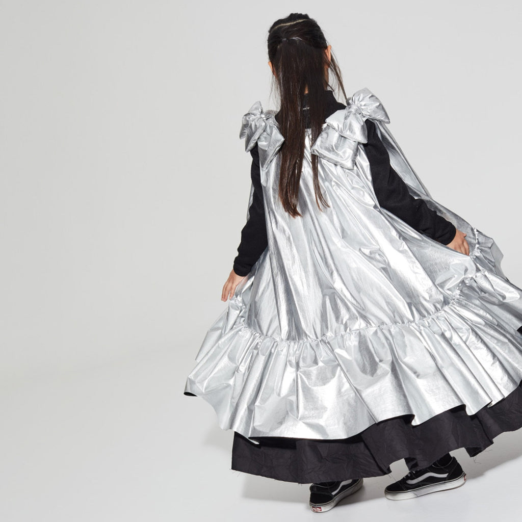 Little Creative Factory Child Rebel Dress Silver