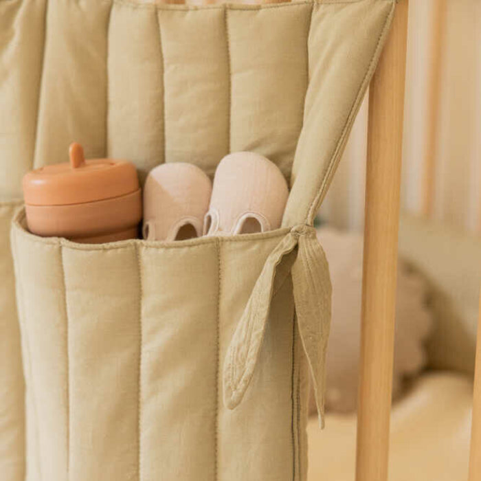 Lorena Canals Baby Crib Pocket Hanger Olive Green