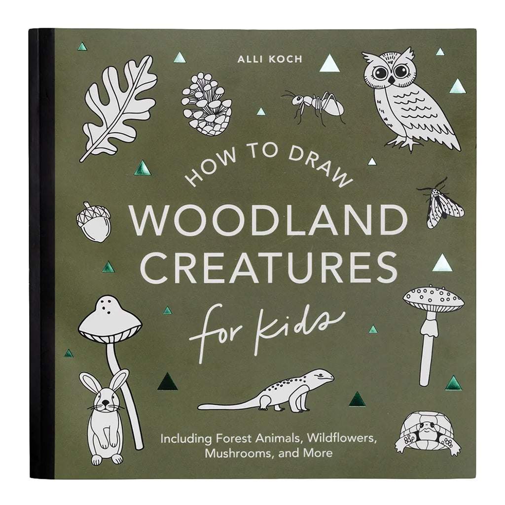 Paige Tate & Co How to Draw Woodland Creatures Art Book for Kids