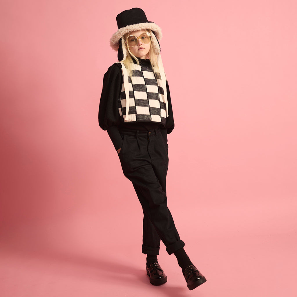 Little Creative Factory Child Knit Turtleneck Sweater Black