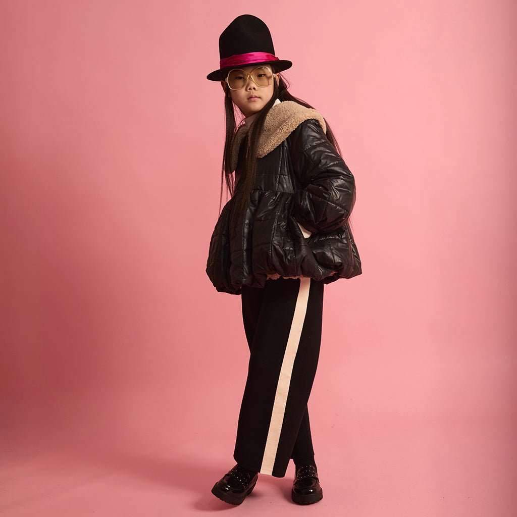 Little Creative Factory Child Neoprene Striped Pants Black