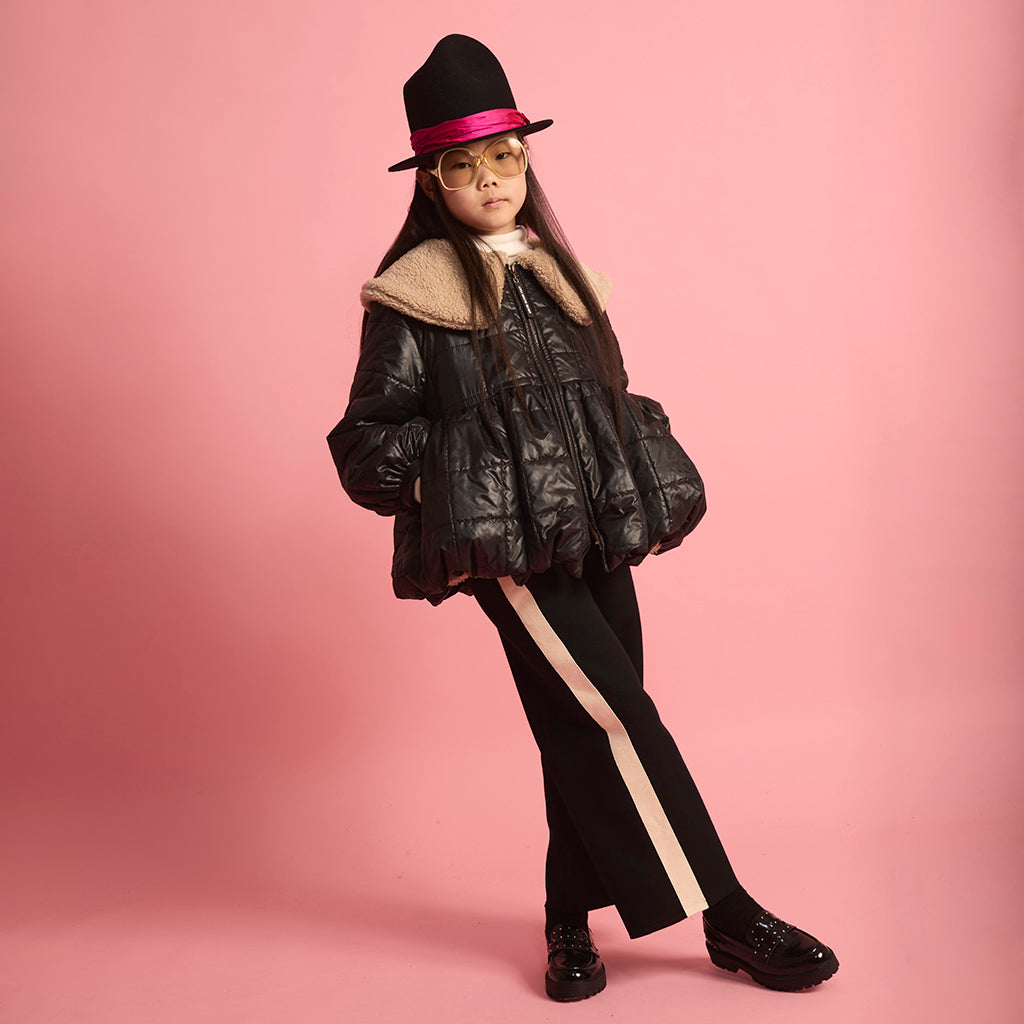 Little Creative Factory Child Neoprene Striped Pants Black