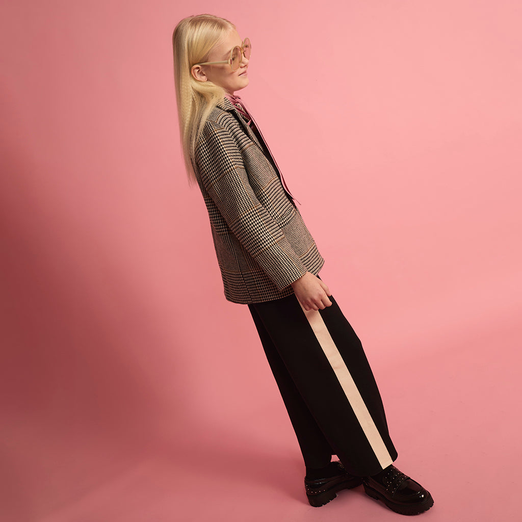 Little Creative Factory Child Neoprene Striped Pants Black