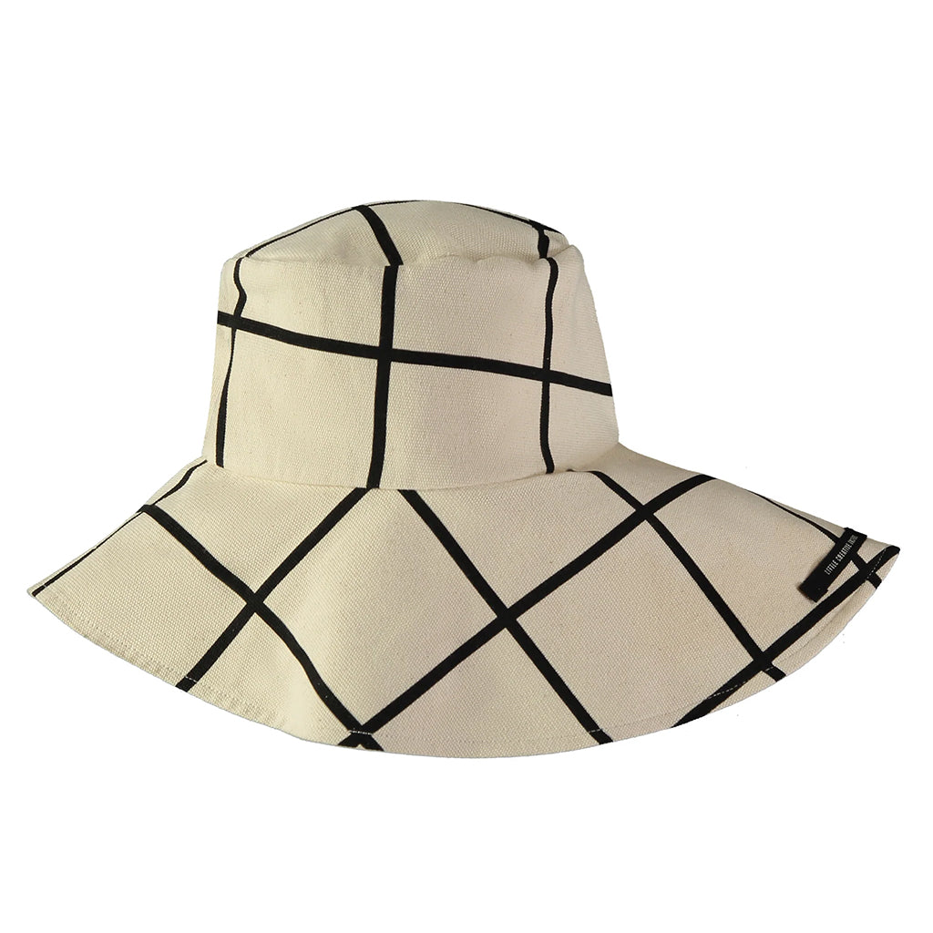 Little Creative Factory Child Trapeze Hat Cream And Black