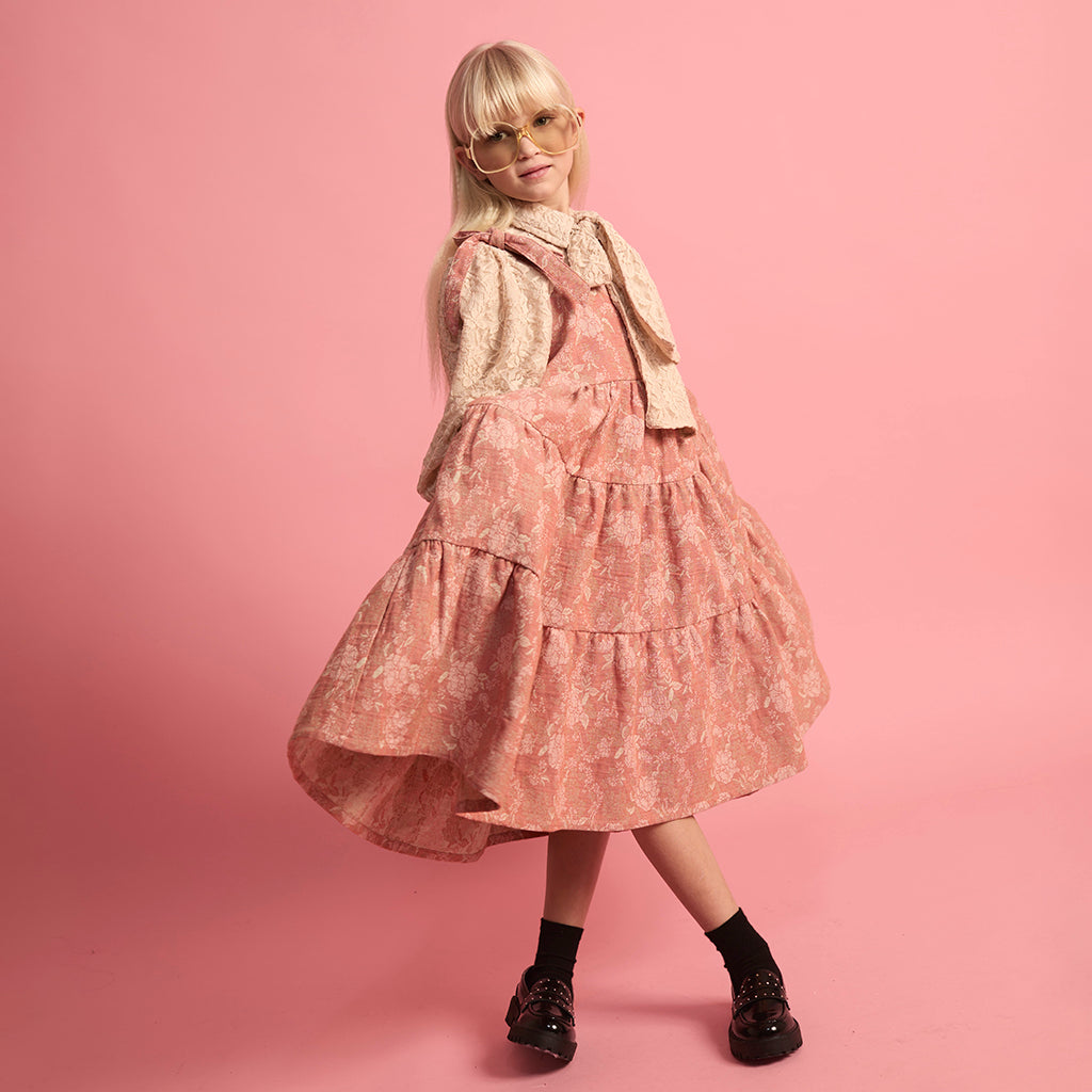 Little Creative Factory Child Wildflower Strap Dress Pink