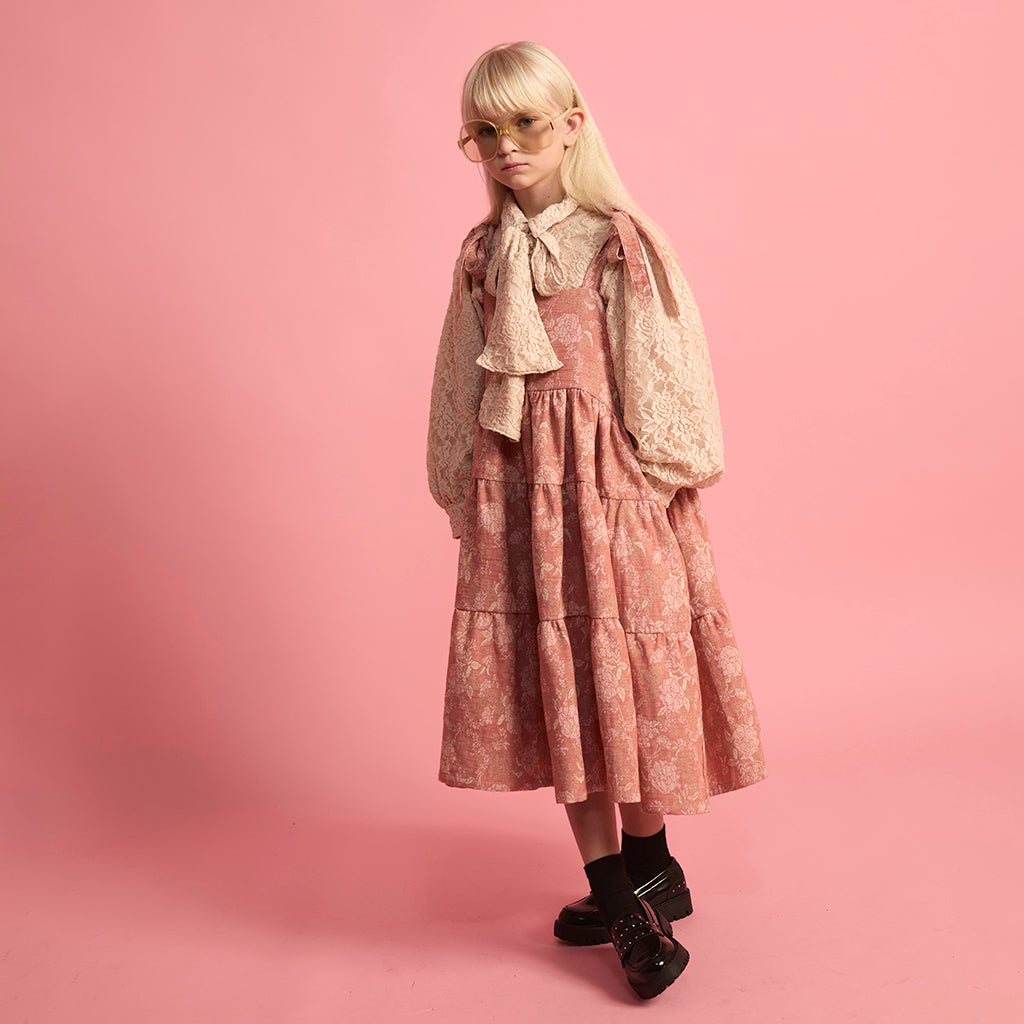 Little Creative Factory Child Wildflower Strap Dress Pink