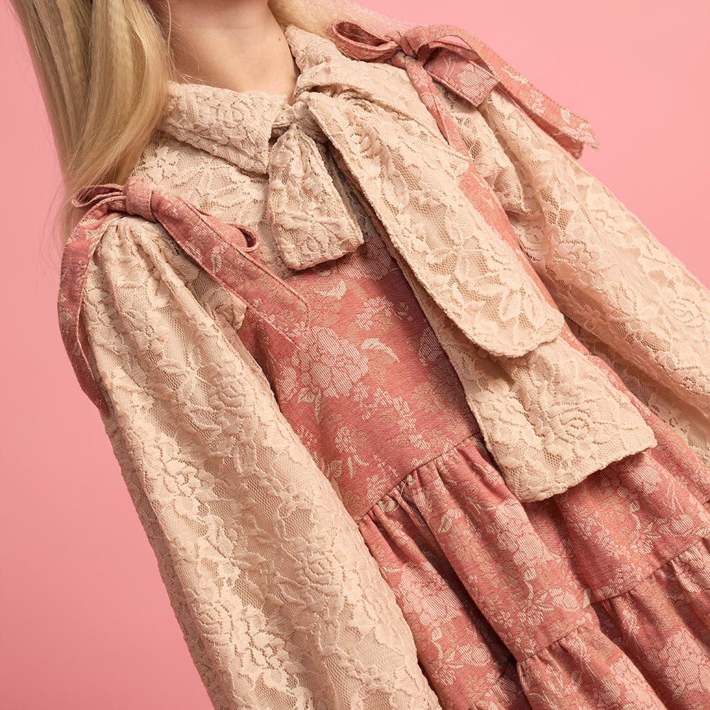 Little Creative Factory Child Wildflower Strap Dress Pink