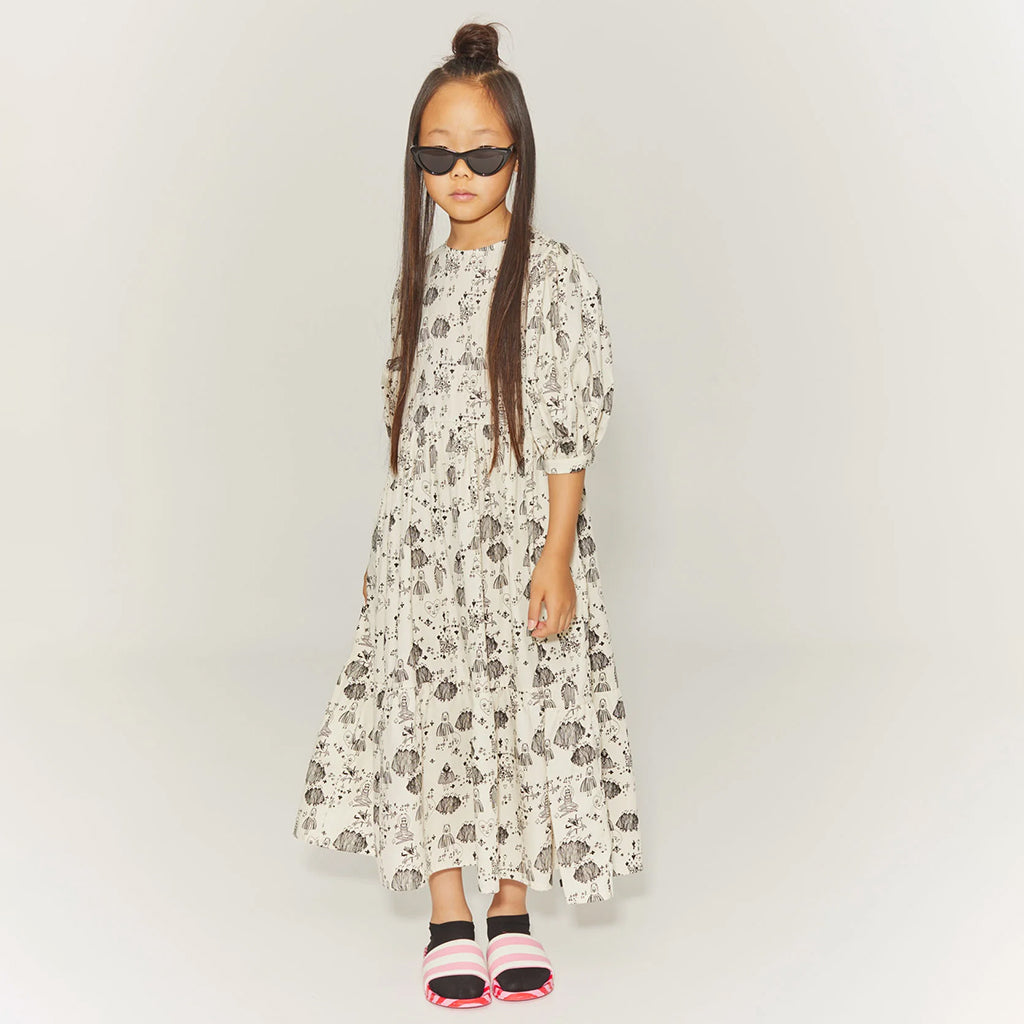 Little Creative Factory Child Wonder Dress Cream And Black