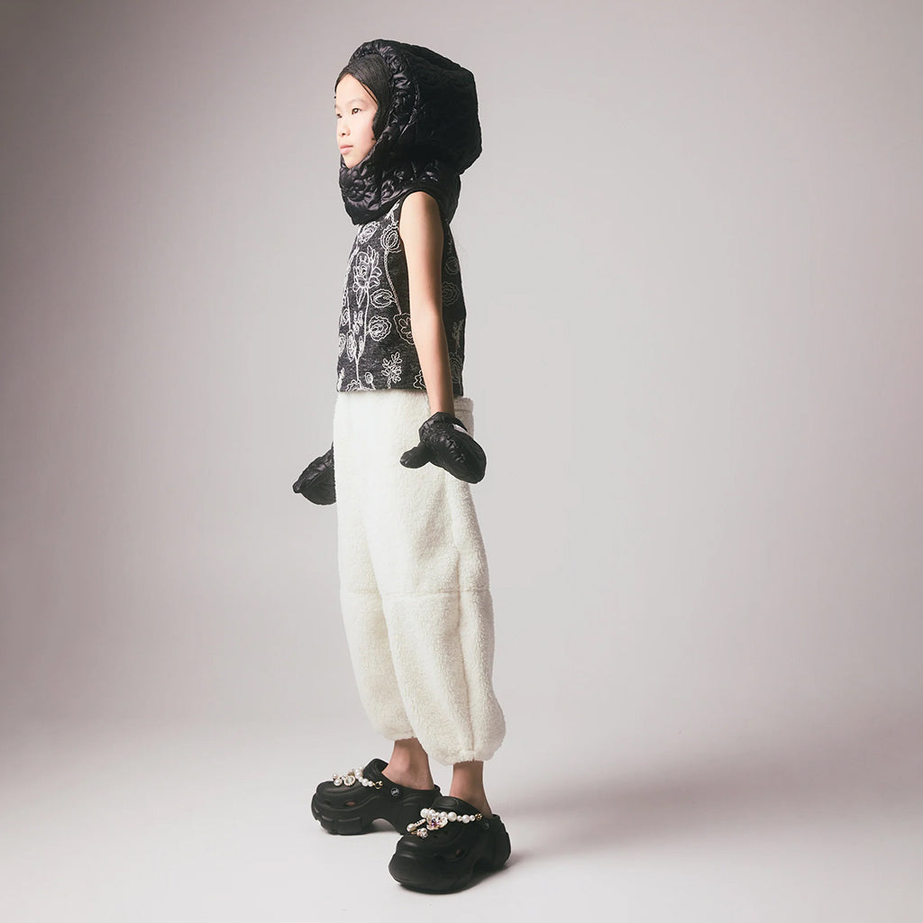 Little Creative Factory Child Winter Sweatpants Cream