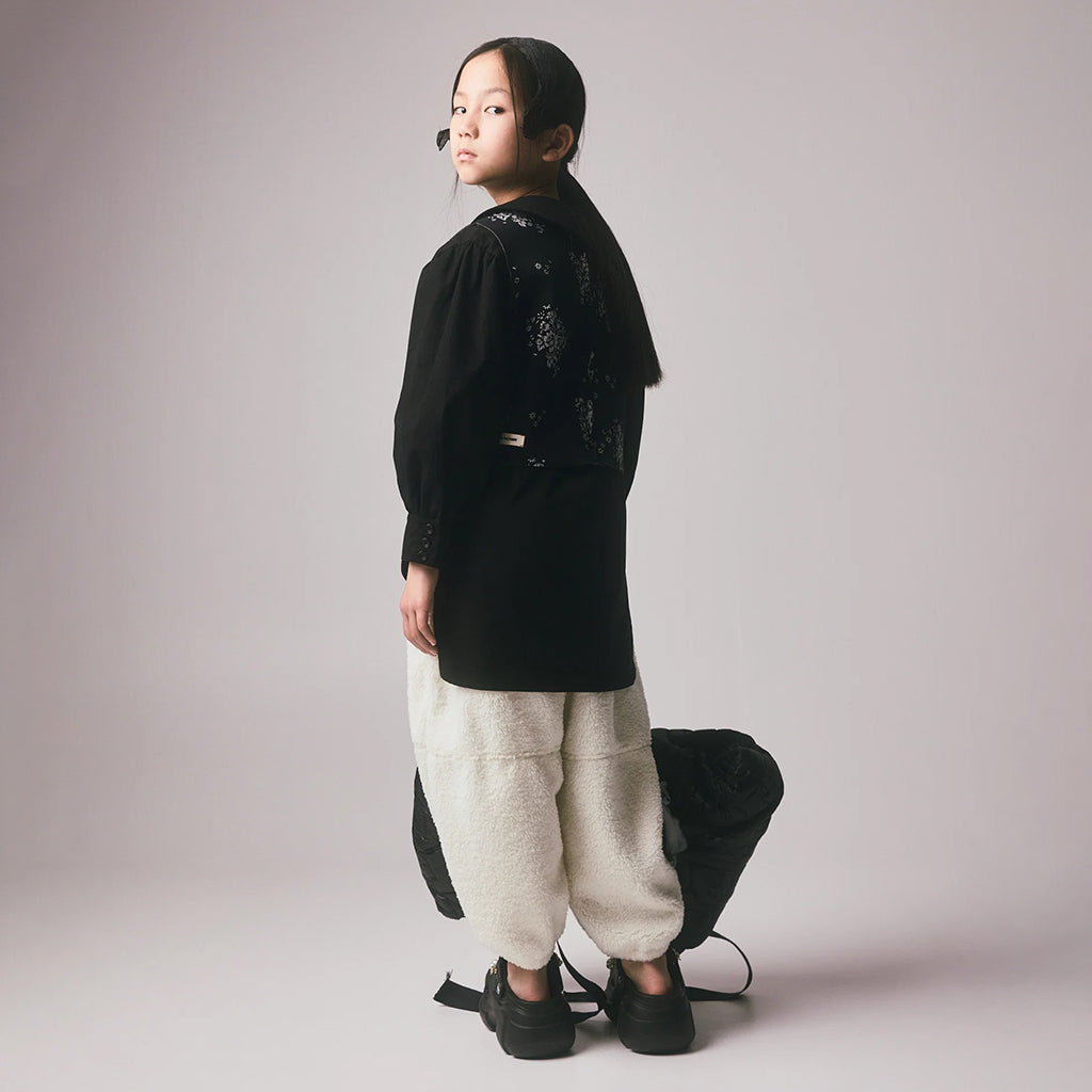 Little Creative Factory Child Winter Sweatpants Cream