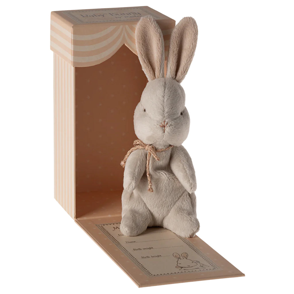 Maileg Toys My First Bunny Soft Toy Off White