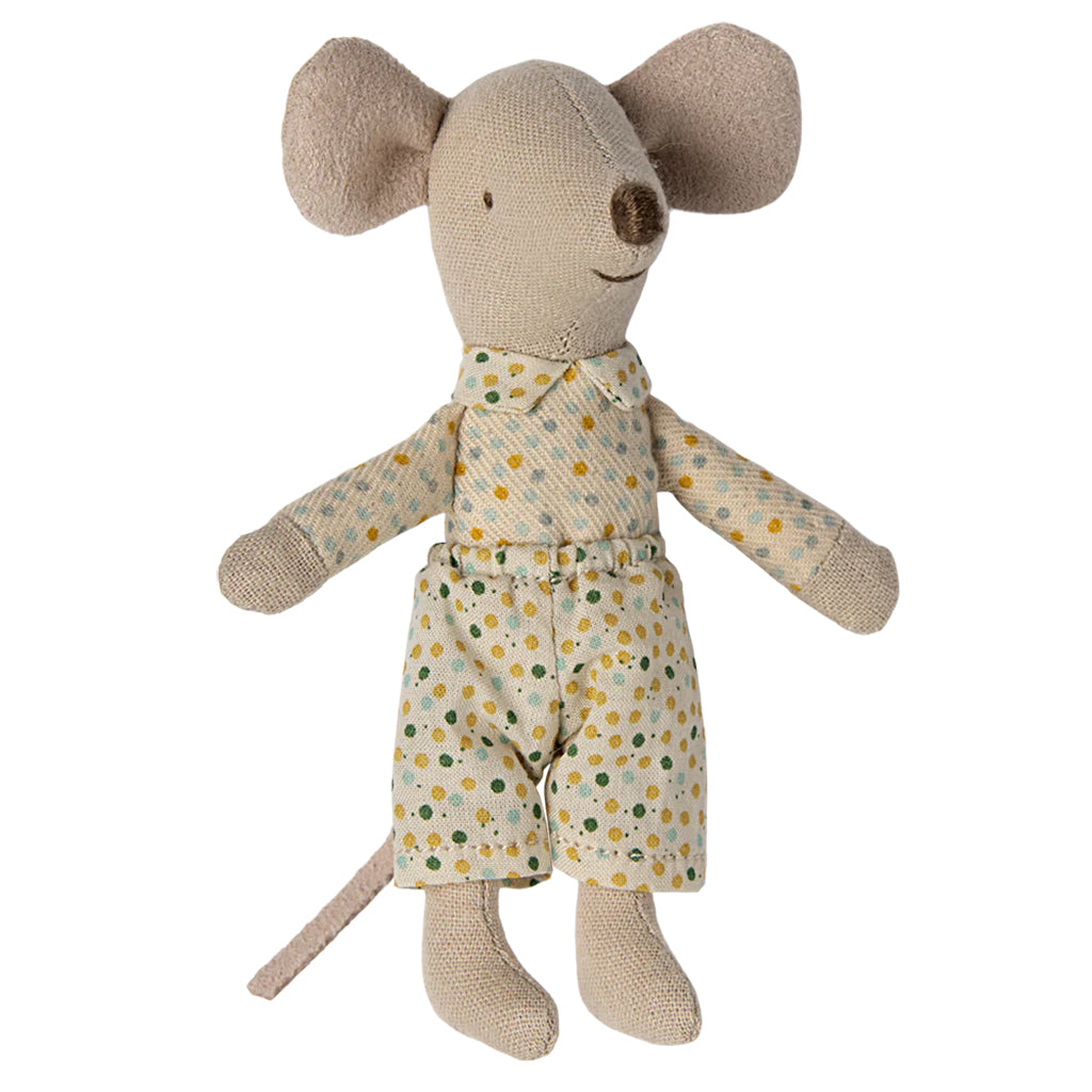 Maileg Toys Mouse Little Brother In Matchbox