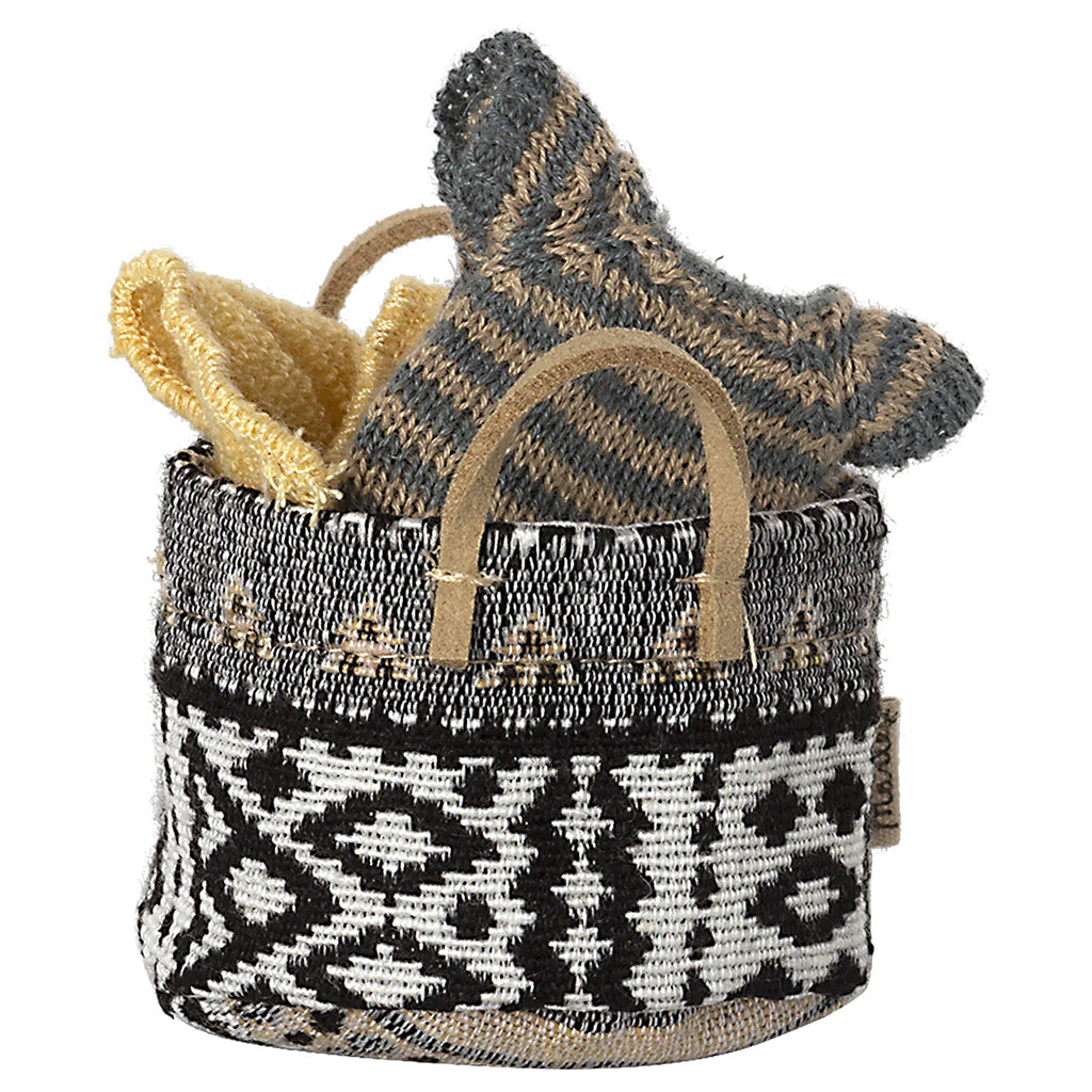 Maileg Toys Mouse Living Miniature Basket