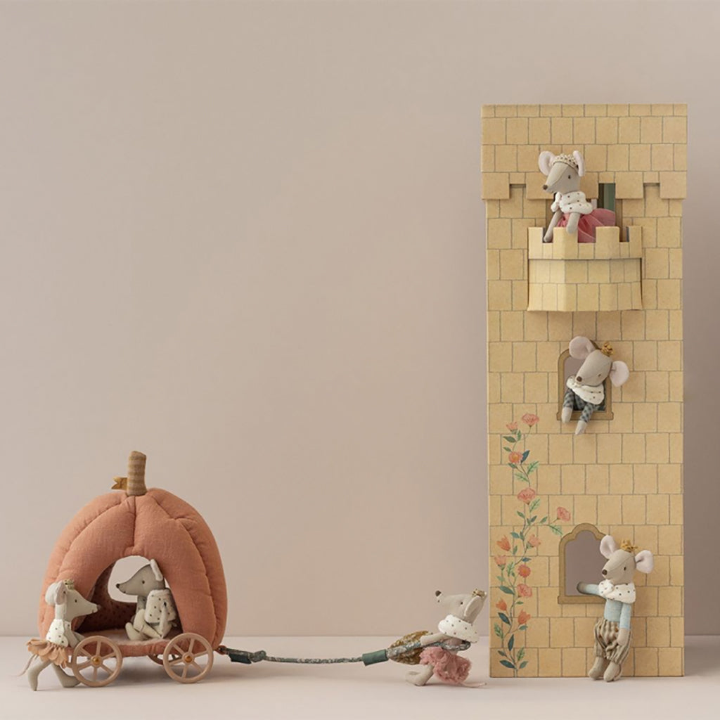 Maileg Toys Mouse Cinderella Pumpkin Carriage