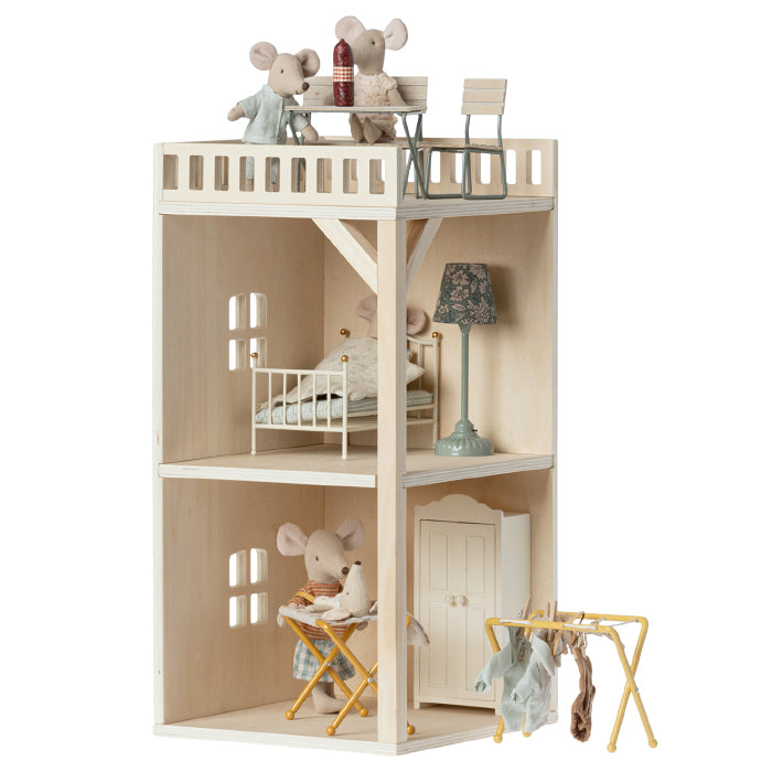 Maileg Toys Mouse Dollhouse Miniature Mouse Hole Farmhouse Annex