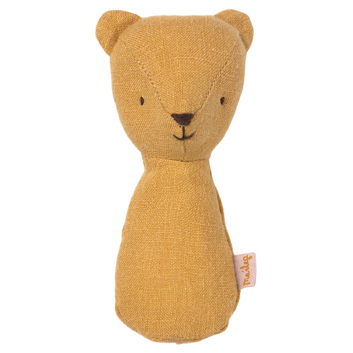 Maileg Toys Teddy Rattle Dusty Yellow