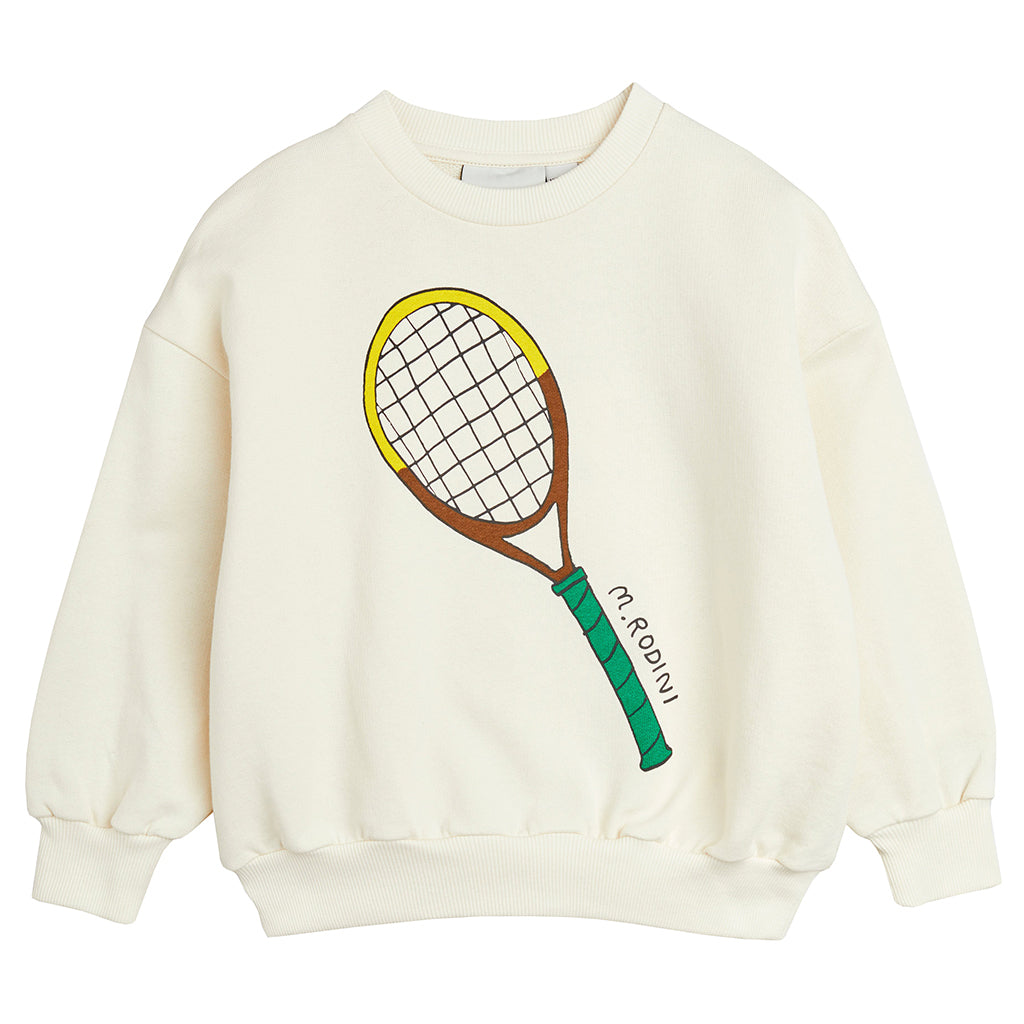 Mini Rodini Child Tennis Sweatshirt Cream