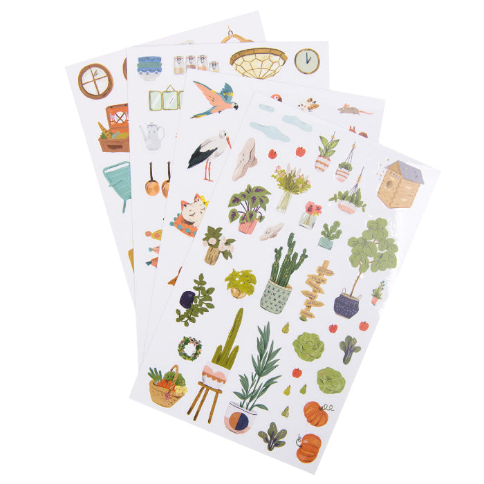 Moulin Roty Les Parisiennes Colouring Book With Stickers