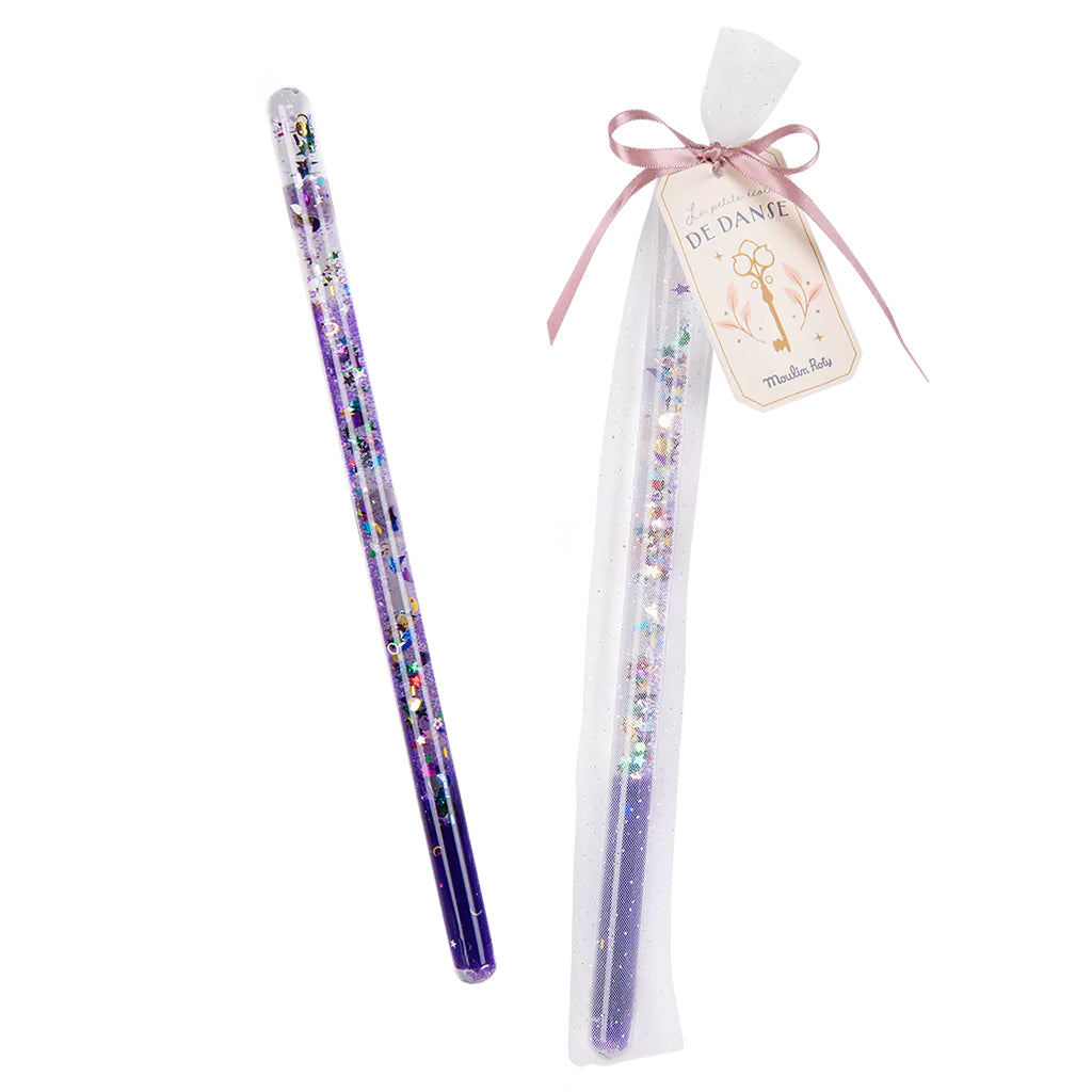 Moulin Roty La Petite École De Danse Magic Wand Purple