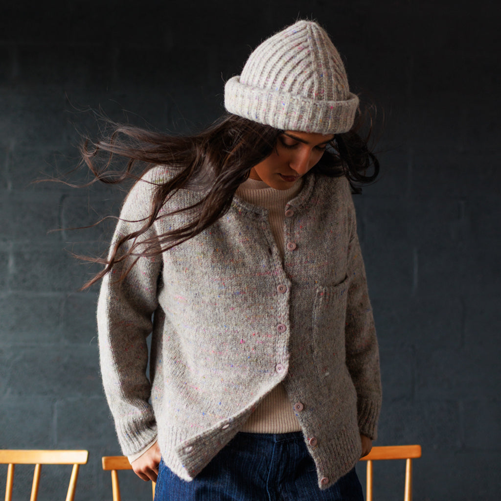 Mabli Adult Moya Cardigan Puddle Grey