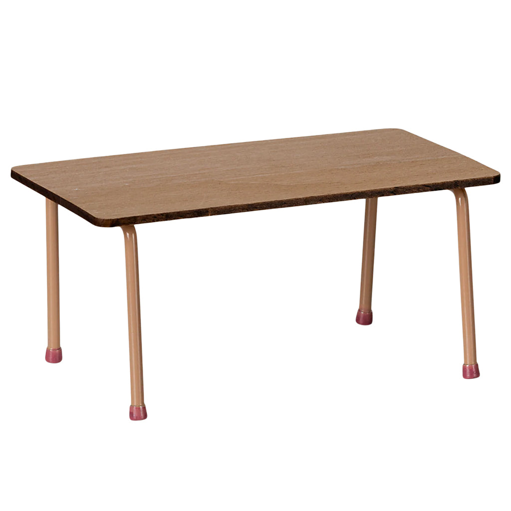 Maileg Toys Mouse Miniature Table And Chair Set Dark Powder