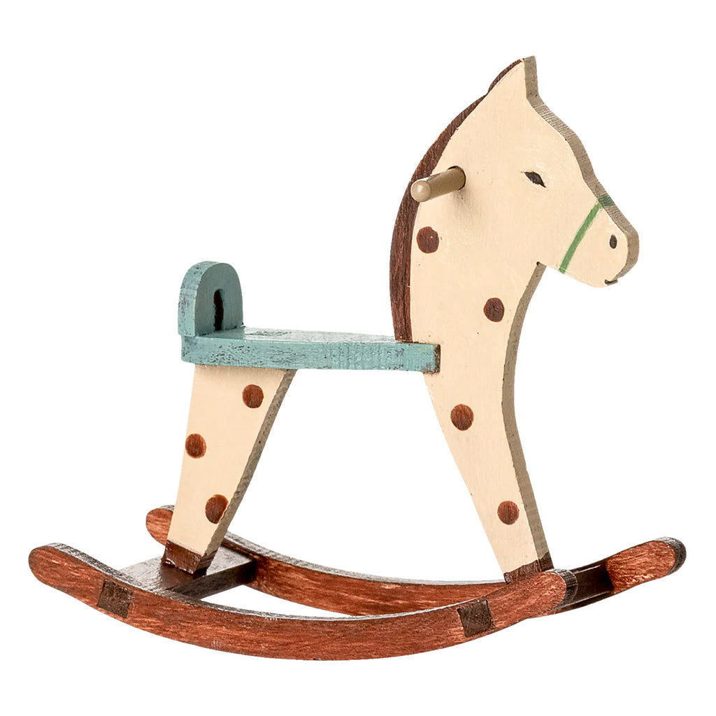 Maileg Toys Mouse Rocking Horse Spotted