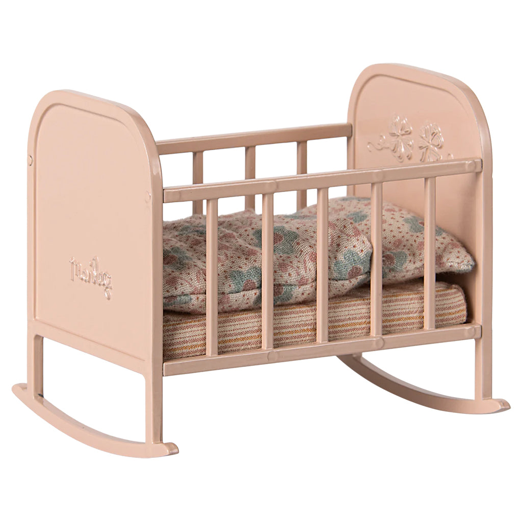 Maileg Toys Mouse My Cradle Light Rose Pink