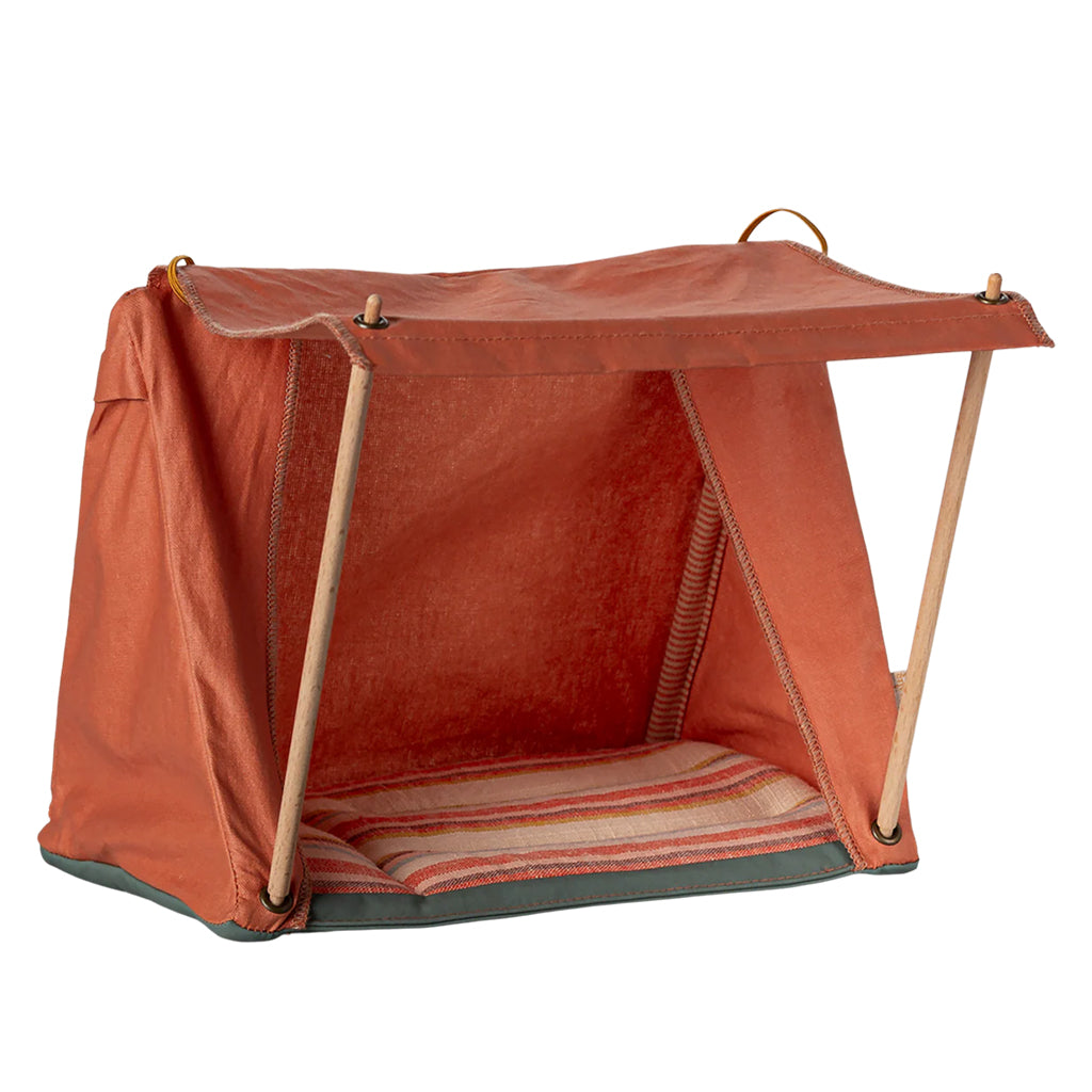 Maileg Toys Mouse Outdoor Happy Camper Tent Orange