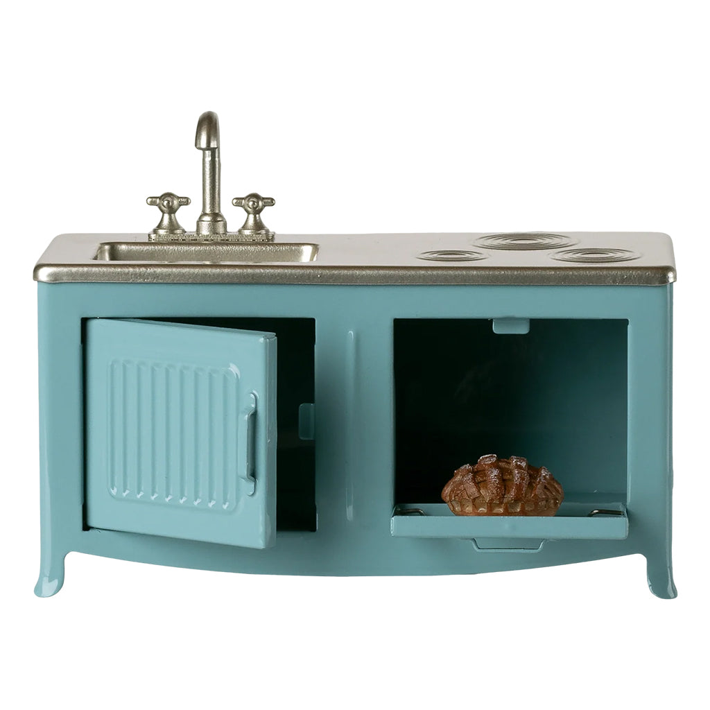 Maileg Toys Mouse Miniature Kitchen Blue