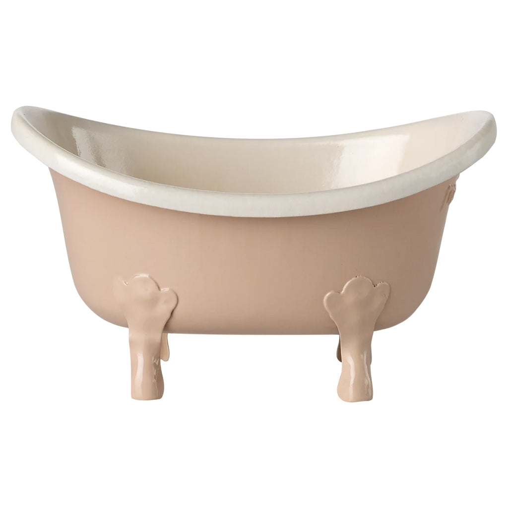 Maileg Toys Mouse Bath Miniature Bathtub Rose