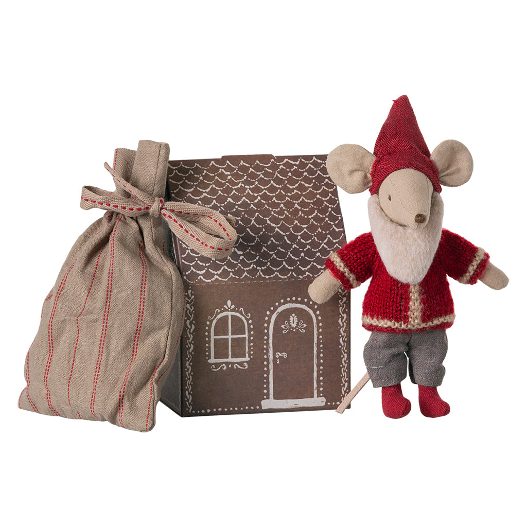 Maileg Toys Mouse Big Brother Christmas Santa Mouse