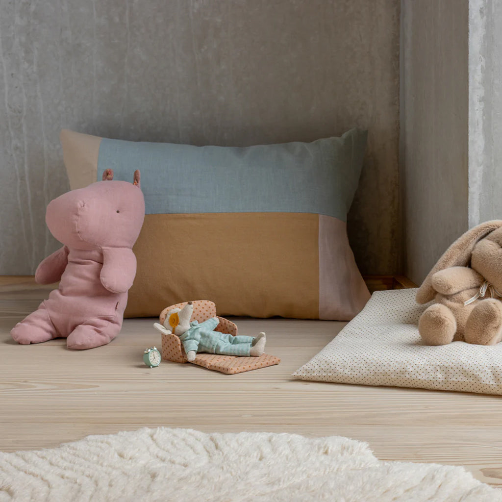 Maileg Toys Safari Friends Medium Hippo Soft Toy Rose Pink