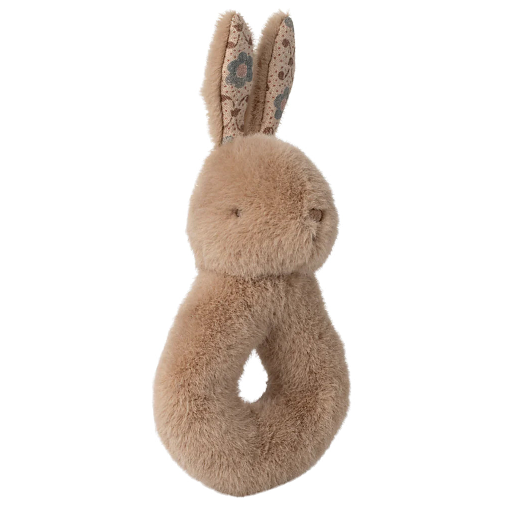 Maileg Toys Rabbit Rattle Set Cream Peach