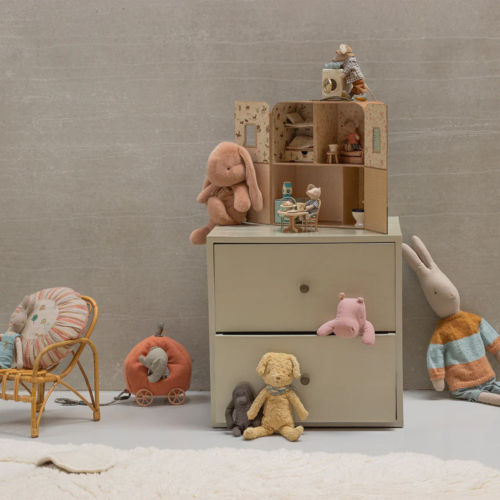 Maileg Toys Vintage Dog Plush Soft Toy Soft Sand Beige