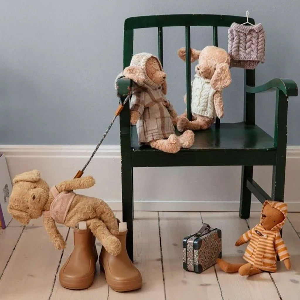 Maileg Toys Vintage Dog Plush Soft Toy Soft Sand Beige