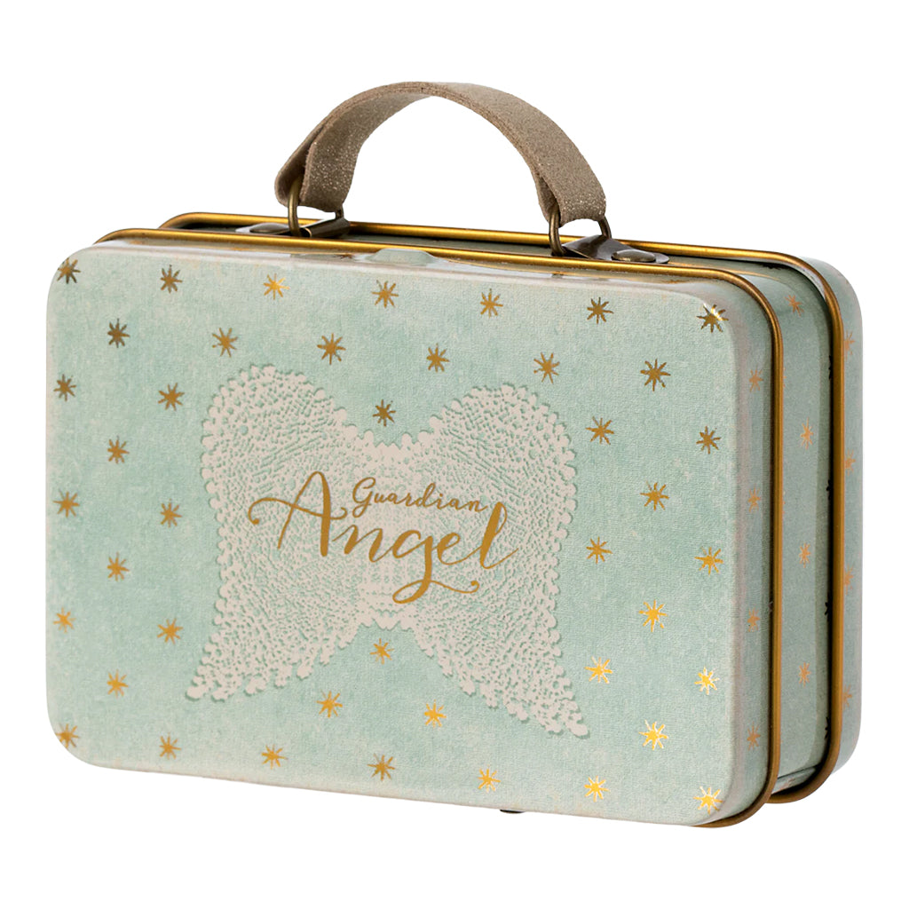 Maileg Toys Mouse Little Sister Angel In Suitcase