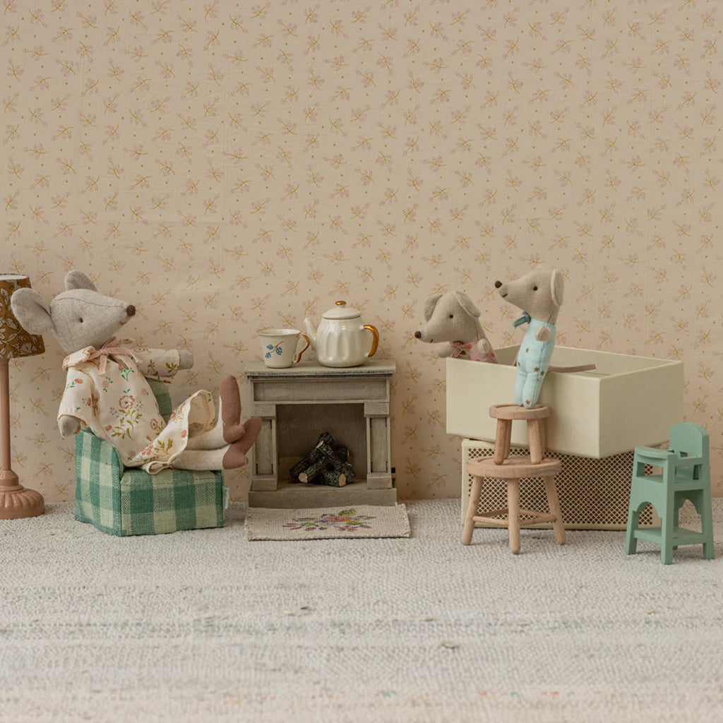 Maileg Toys Mouse Baby Twins In Matchbox