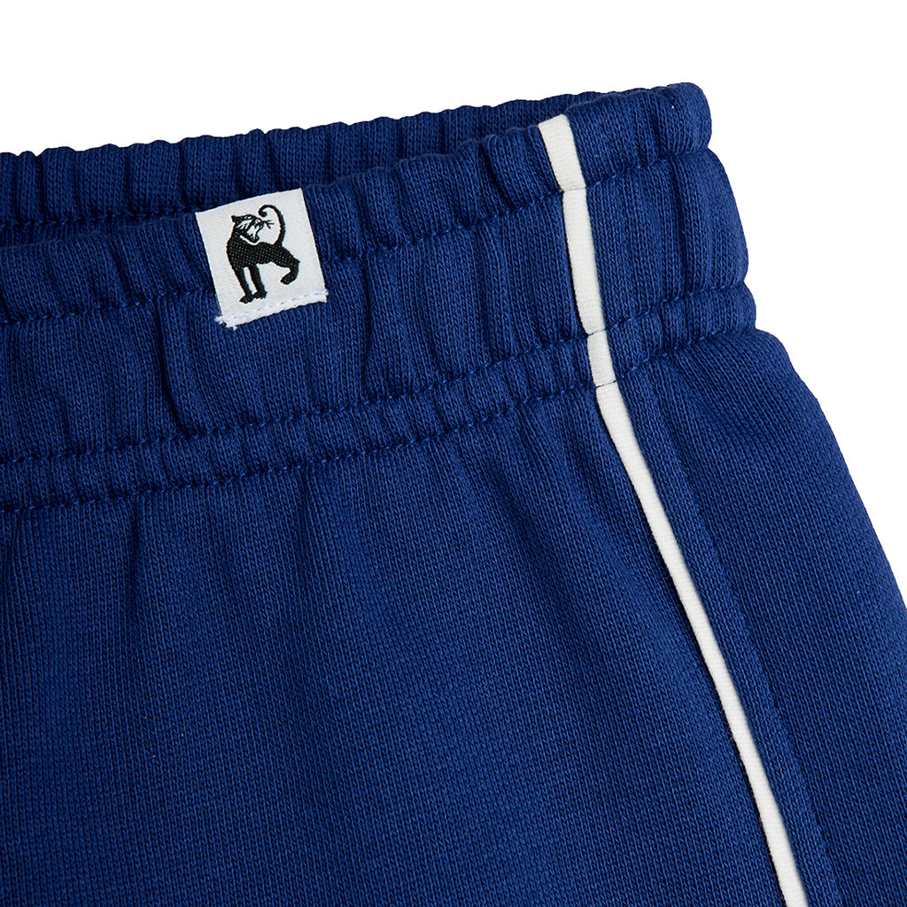 Mini Rodini Child Shorts With Piping Blue