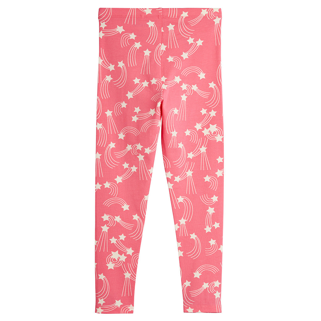 Mini Rodini Child Leggings Starfall Print Pink