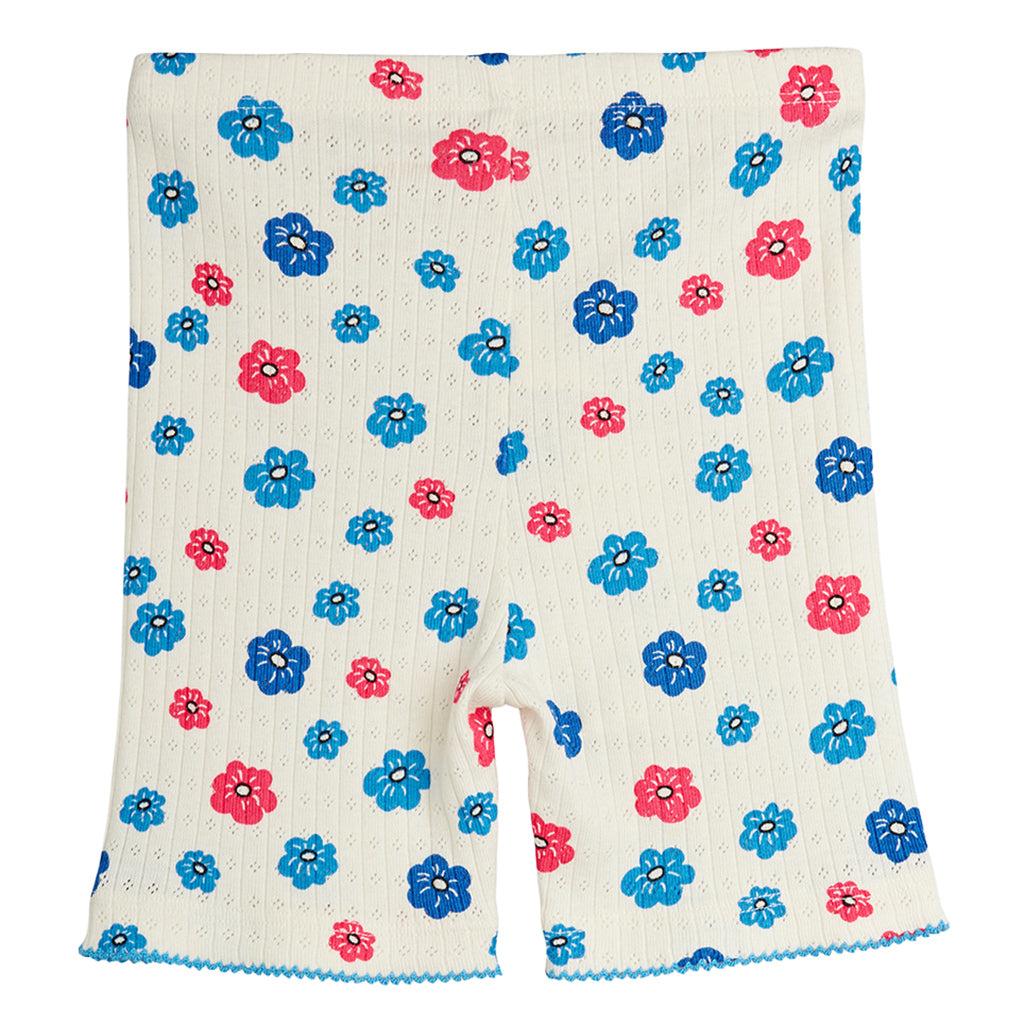 Mini Rodini Child Bike Shorts Flowers Print Multicolour