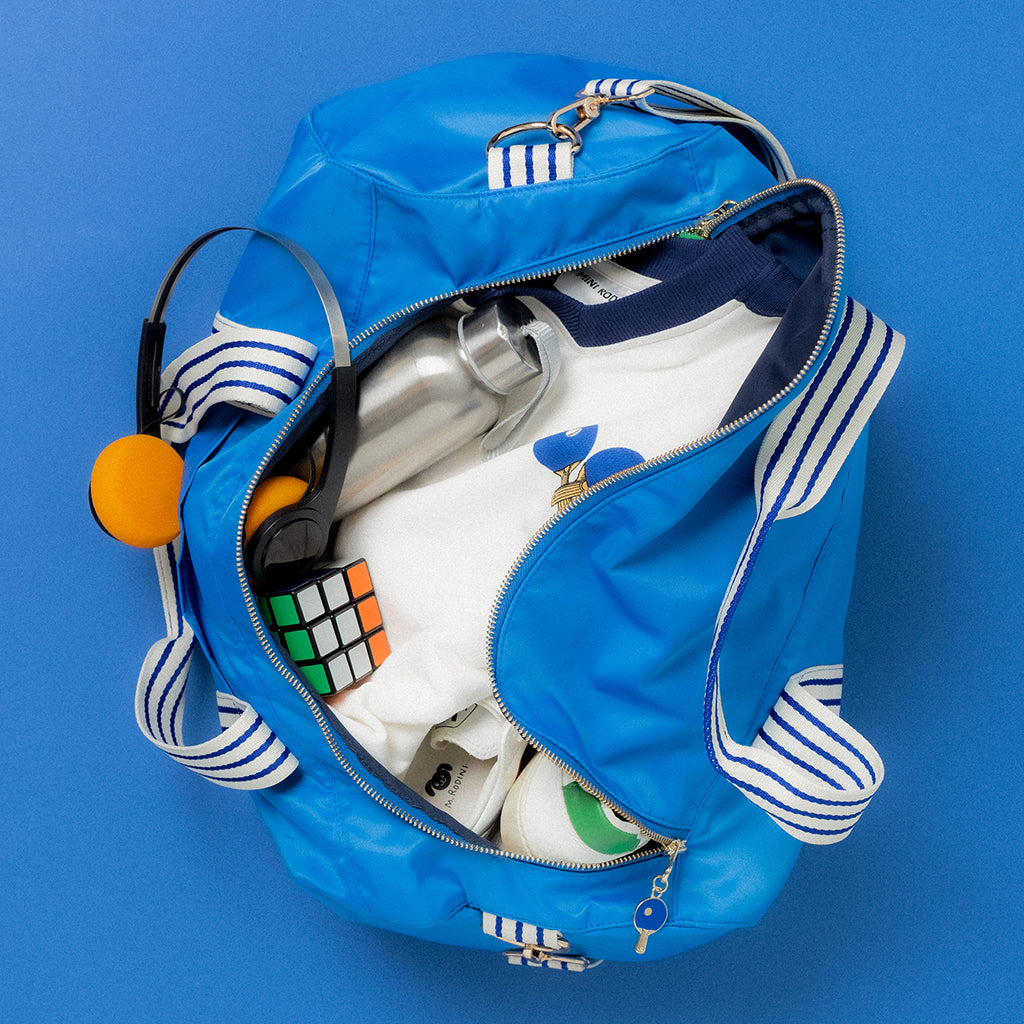 Mini Rodini Gym Bag Table Tennis Patch Blue