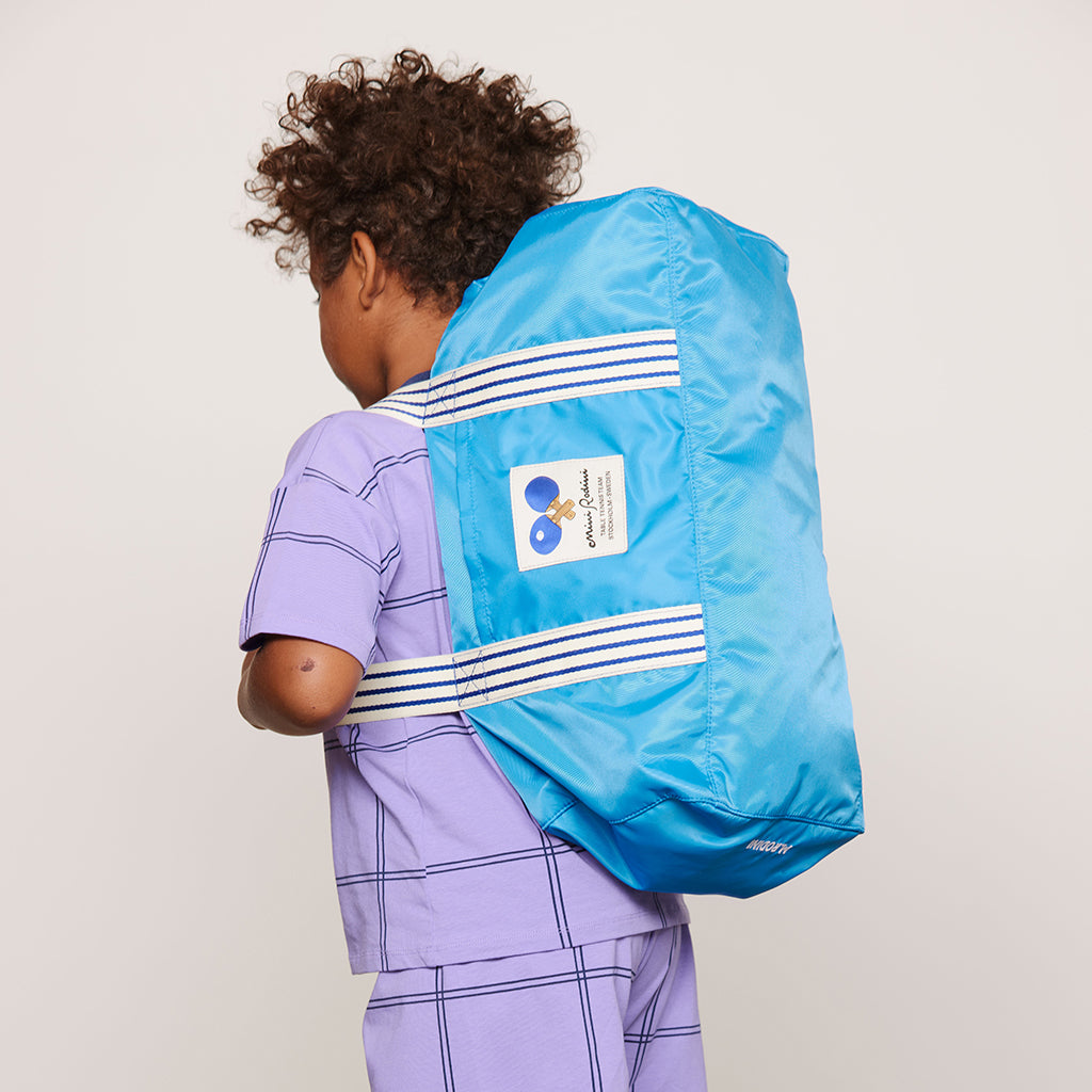 Mini Rodini Gym Bag Table Tennis Patch Blue