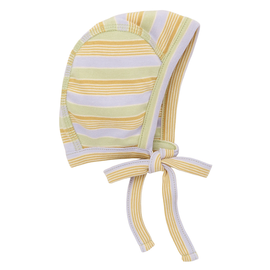 Misha & Puff Baby Bonnet Mist Avenue Multicolour Stripes