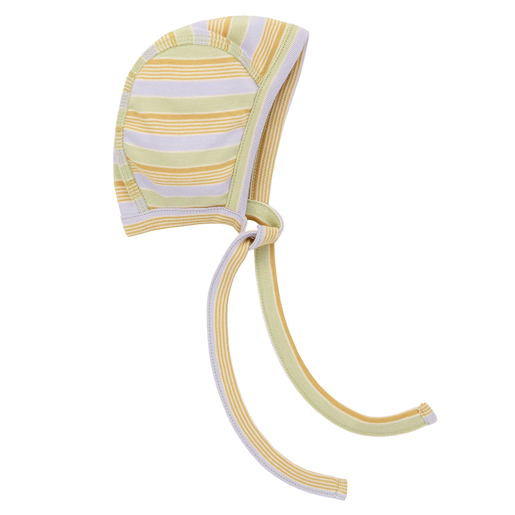 Misha & Puff Baby Bonnet Mist Avenue Multicolour Stripes