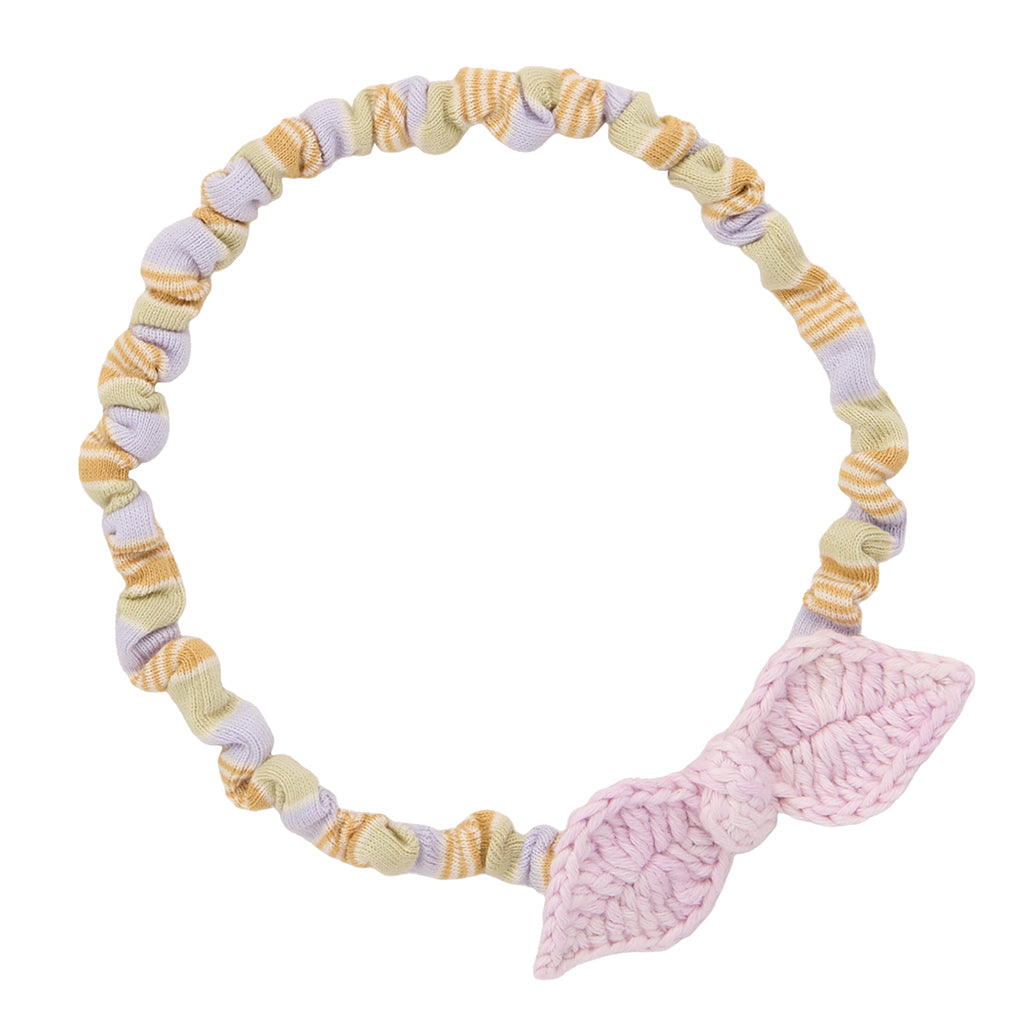 Misha & Puff Baby Leaf Headband Aura Pink
